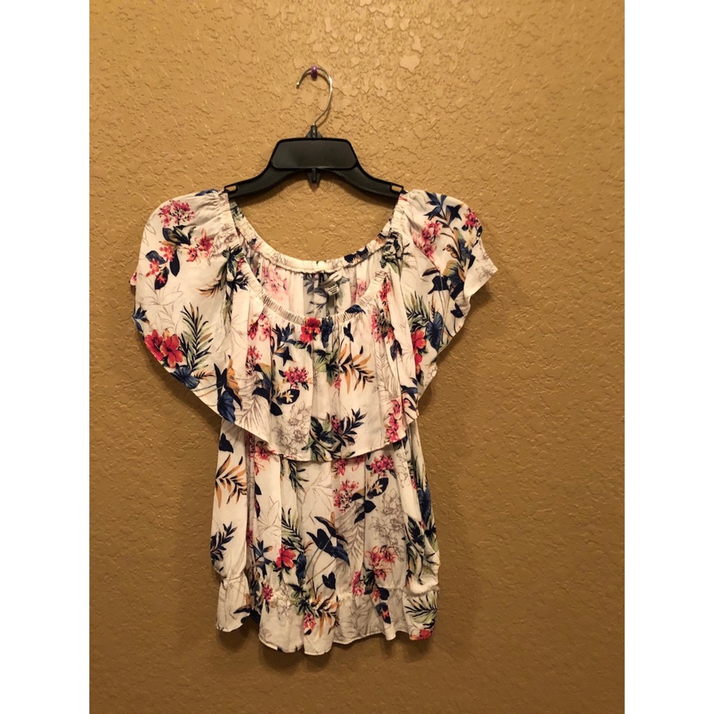 Floral Off-Shoulder Top